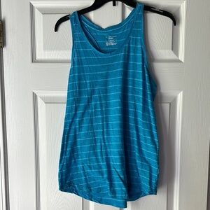 Tek Gear Blue Relaxed Fit Sleeveless Tank